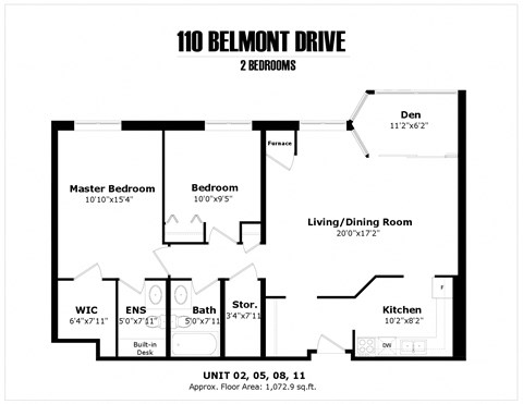 110 Belmont 1-3 Beds Apartment for Rent - Photo Gallery 11